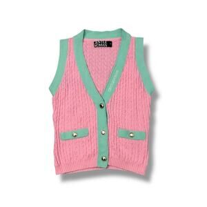 Gentlewoman Pink Knitted Vest